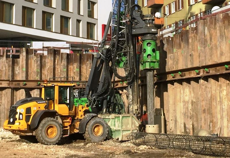 Neubau eines Wohn- und Geschäftsquartiers