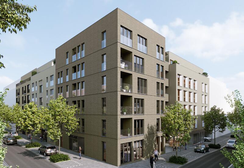 Neubau eines Wohn- und Geschäftsquartiers