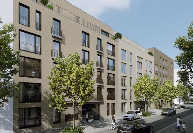 Neubau eines Wohn- und Geschäftsquartiers