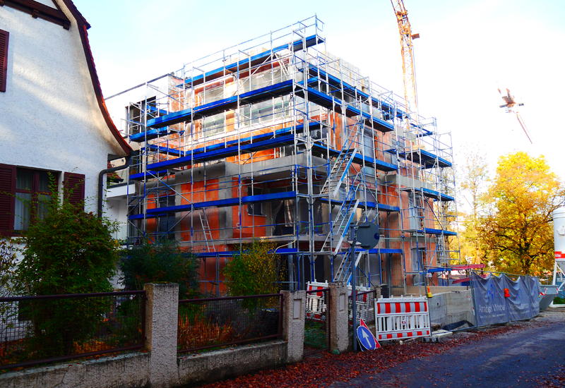 Anbau eines Mehrfamilienhauses in Ulm1