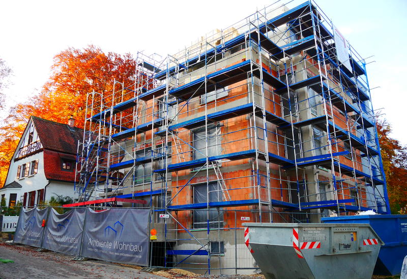 Anbau eines Mehrfamilienhauses in Ulm1