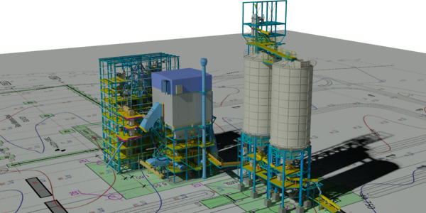 Zementmahlanlage in Guinea