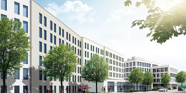 Neubau Hotel und Bürogebäude in Stuttgart