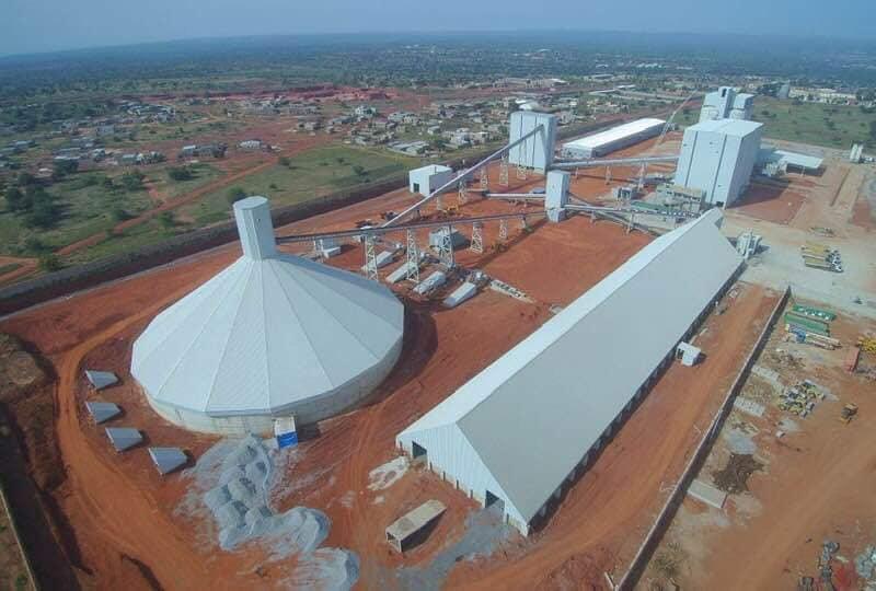 Zementvermahlung in Burkina Faso