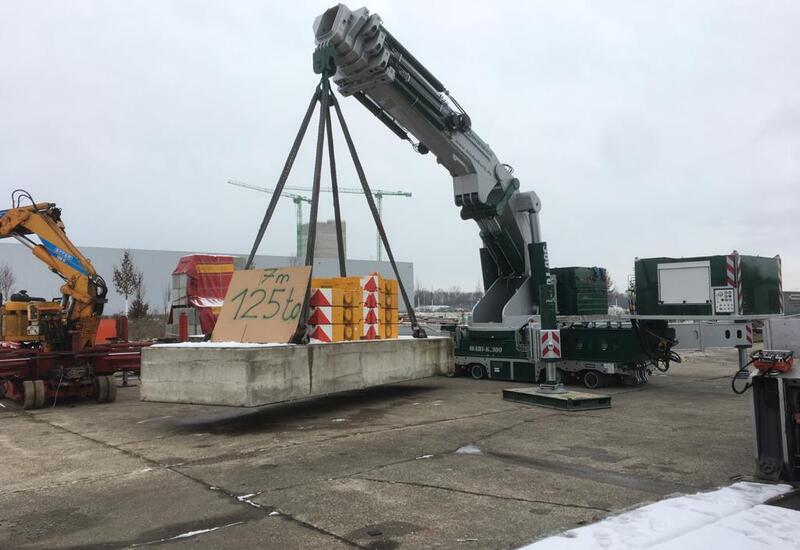 Schwerlast-Mobilkran WABI-K 300 to