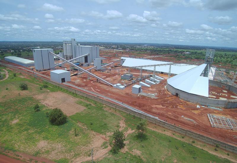 Zementvermahlung in Burkina Faso