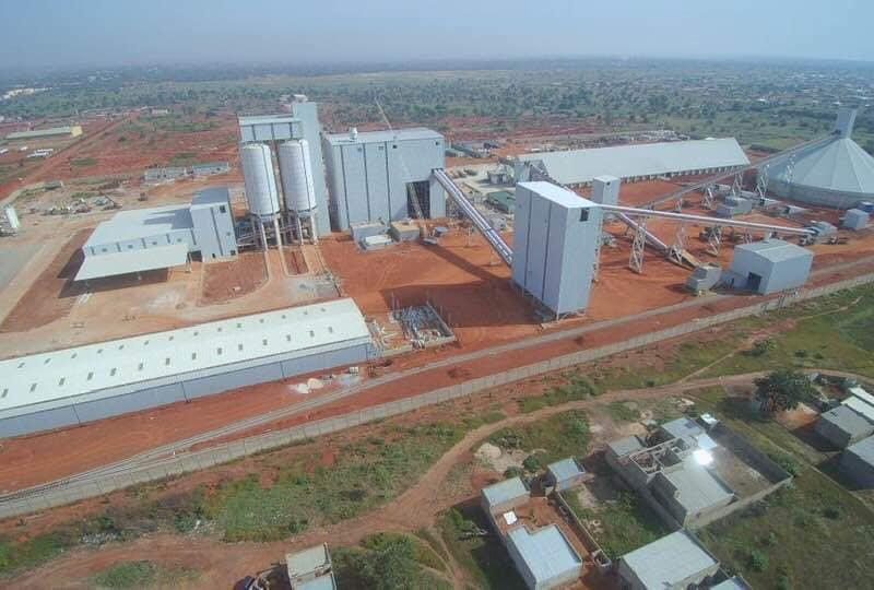 Zementvermahlung in Burkina Faso