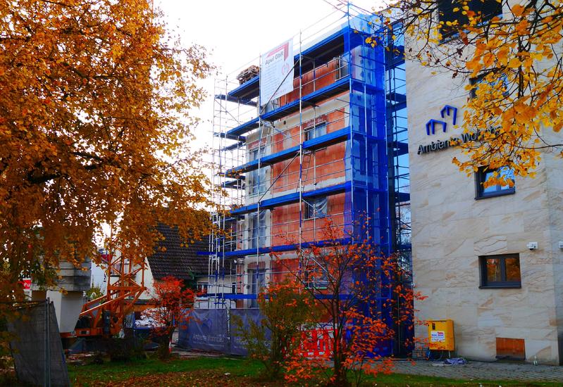 Anbau eines Mehrfamilienhauses in Ulm1