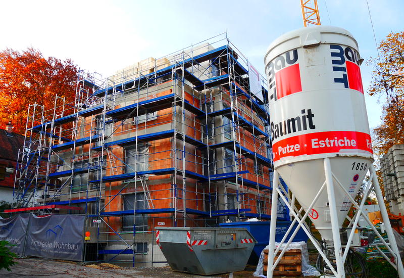 Anbau eines Mehrfamilienhauses in Ulm1