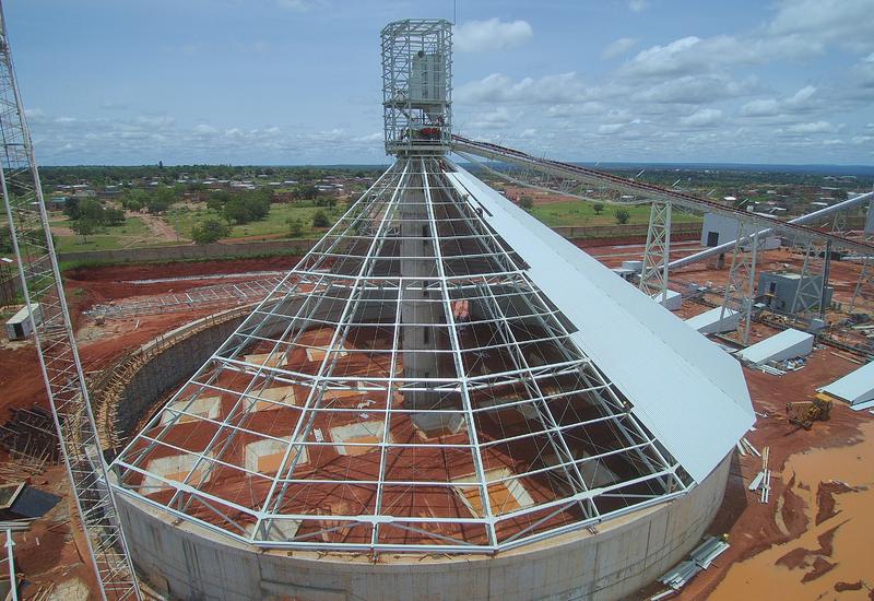 Zementvermahlung in Burkina Faso