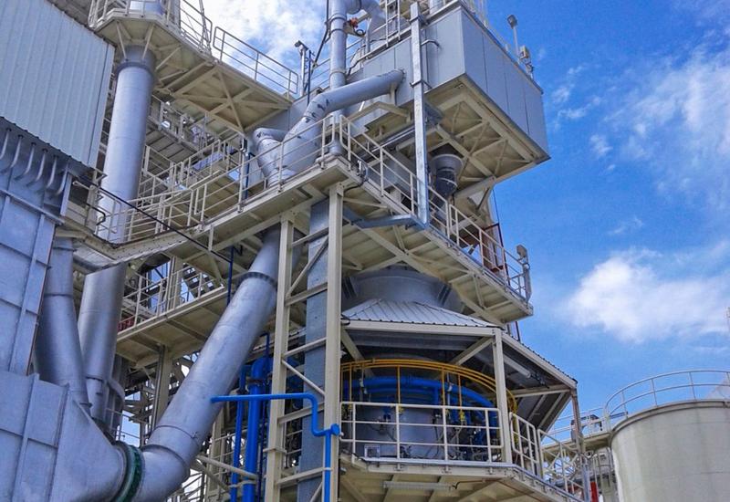 Kalkschachtofen in Malaysia