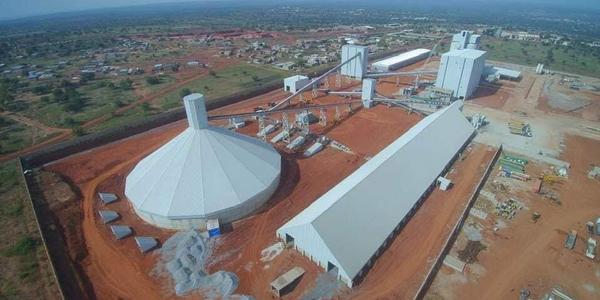 Zementvermahlung in Burkina Faso