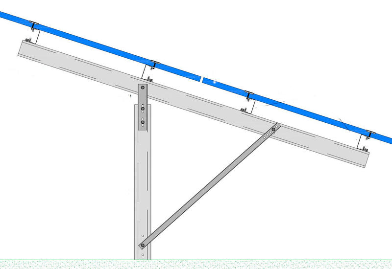 Photovoltaik Freiland-Montagesystem SILENOS