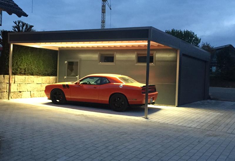 CUBUS Bausatzsystem für Garagen und Carports