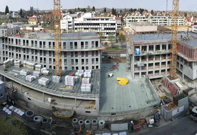 Neubau Hotel und Bürogebäude in Stuttgart