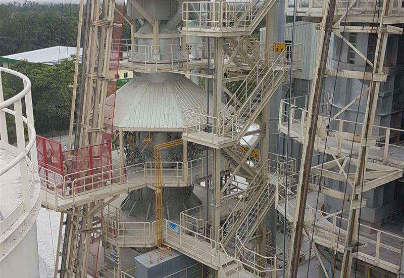 Kalkschachtofen in Malaysia